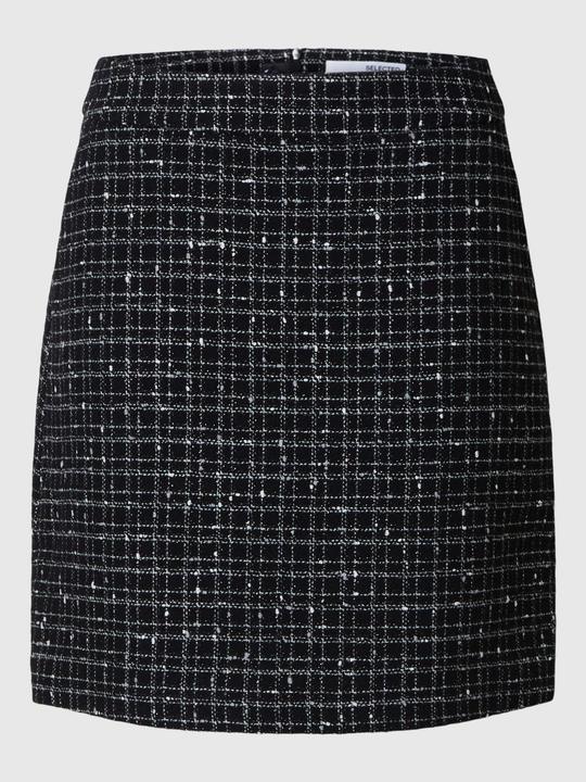Actual product image Selected Femme Bouclé Mini Skirt (42)