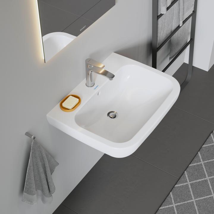 Produktbild Duravit Waschtisch D-Code 65 cm wei 2310650000 (500 mm, 650 mm)