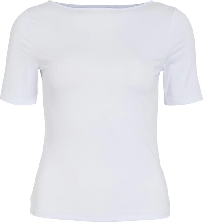 Actual product image Vila Boat-neck top with short sleeves (S)