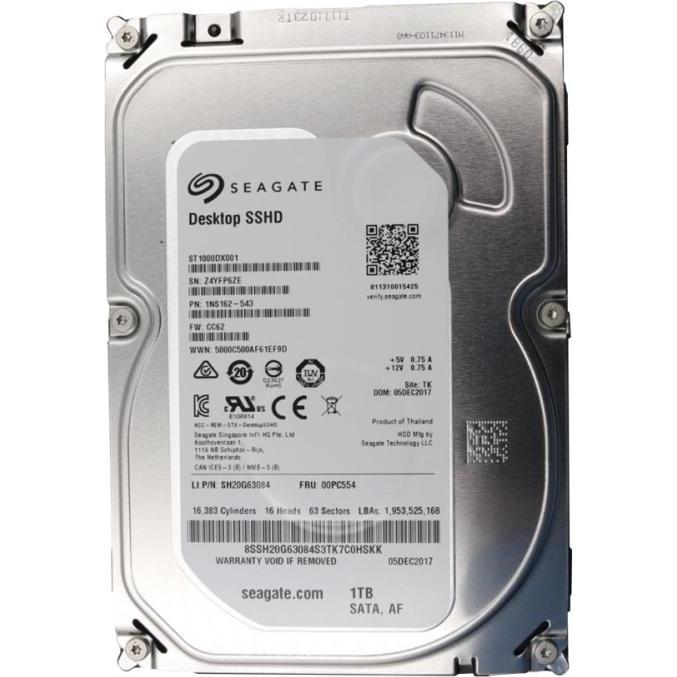 Lenovo HDD ASM SSHS 1TB 7200 DT3 SATA (1 TB, 3.5"), Festplatte