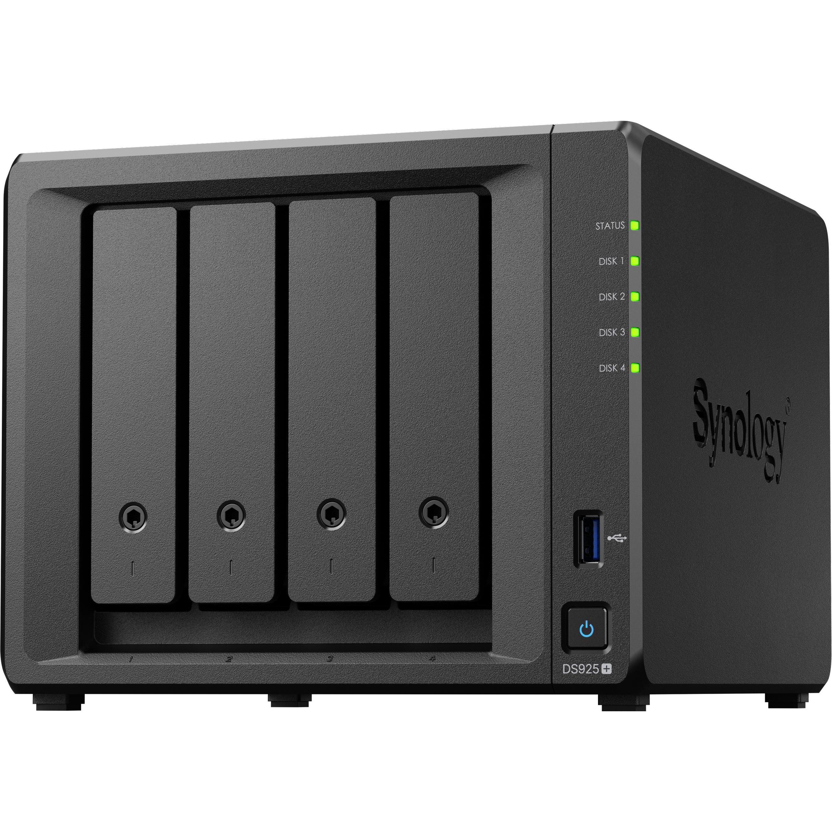 Synology DS925+ (0 TB), NAS, Schwarz