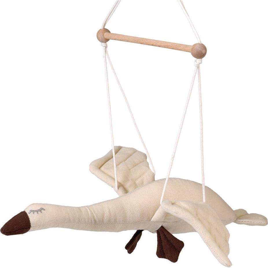 Robert Kuhn Schwingtier fliegende Gans aus Baumwolle