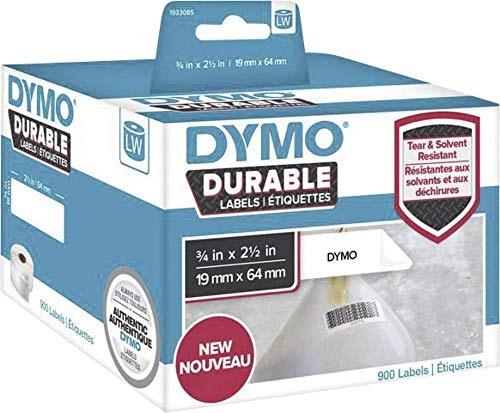 Productafbeelding Dymo LW plastic etiketten, 2 rollen a 450 etiketten