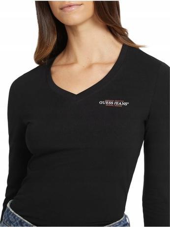 Actual product image Guess Gj Ls Vn Slim Mini Damen Langarm-T-Shirt (S)