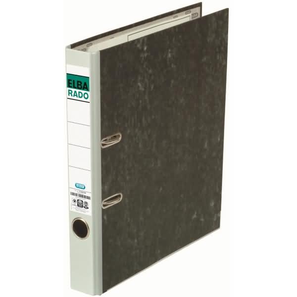 Actual product image Elba Folder rado 100022597 DIN A4 50mm cardboard gray (100022597) (A4, 50 mm, 1 pcs.)