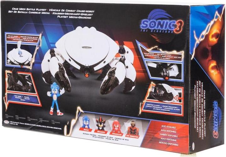 Produktbild Jakks Pacific Sonic - The Hedgehog Movie 3 Minifiguren Spielset