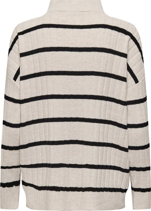 Produktbild Only Normal geschnitten Hoch geschlossen Tief angesetzte Schulter Pullover Strickpullover (XL)