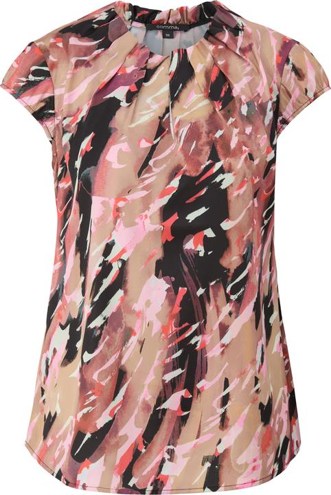 Immagine prodotto Comma Bluse Gemusterte Satinbluse (36)
