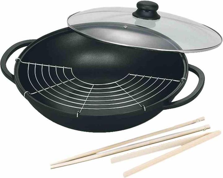 Produktbild Krüger Leipzig (36 cm, Wok Pfanne, Aluminium)