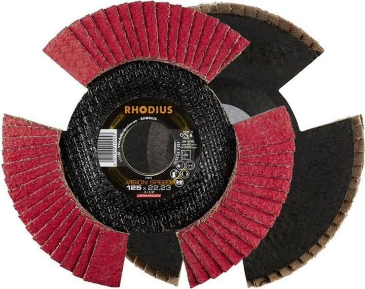 Actual product image Rhodius Flap disc VISION SPEED (40)