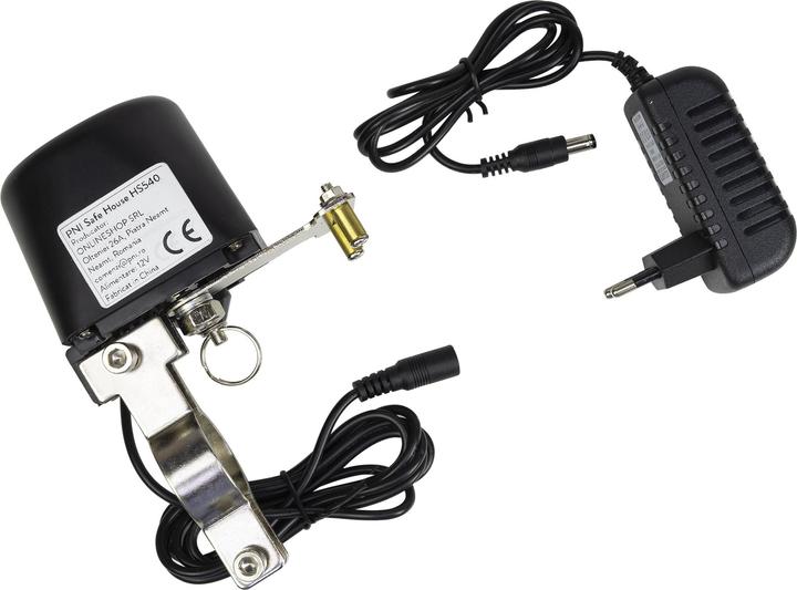 Actual product image PNI Safe House HS540 intelligent valve for shutting off the water/gas supply via the internet