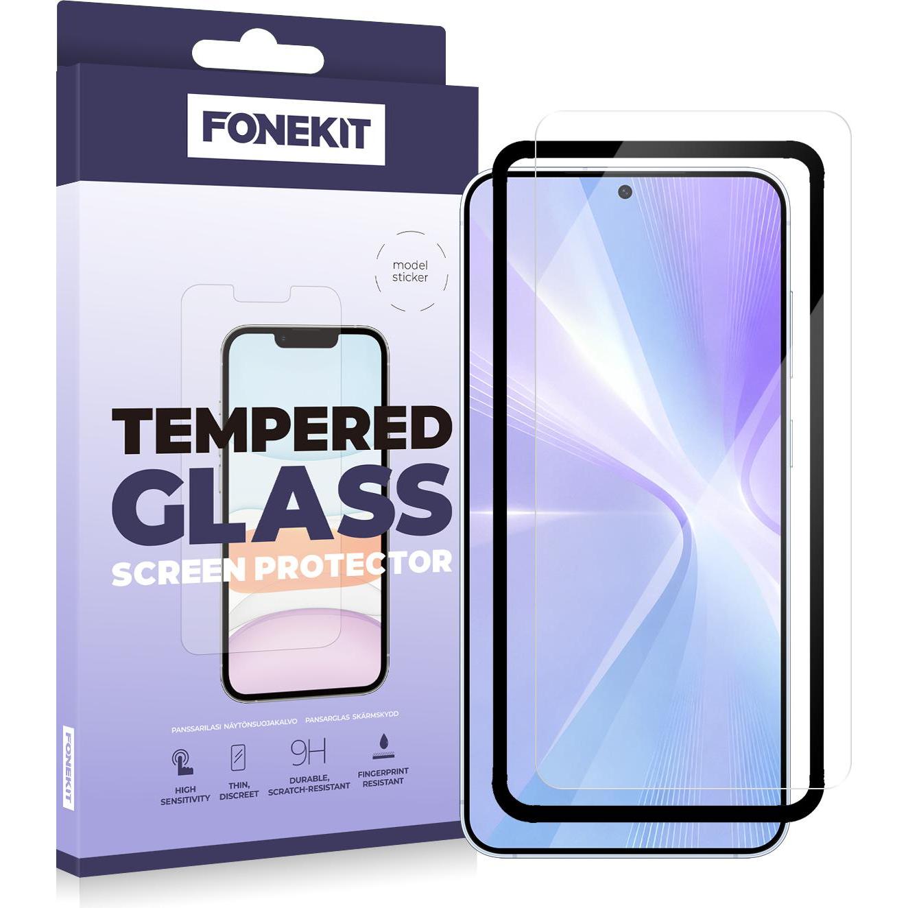 FoneKit Screen protector, Samsung Galaxy S26 Plus (1 pz., Samsung Galaxy S26), Pellicola protettiva smartphone, Trasparente