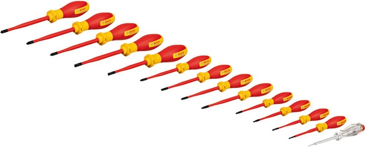 Produktbild Bosch Professional Combo Kit VDE-Schraubendreher-Set gemischt, 14-tlg.