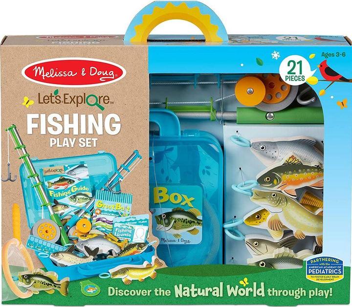 Produktbild Melissa & Doug Let's Explore Fishing Play Set