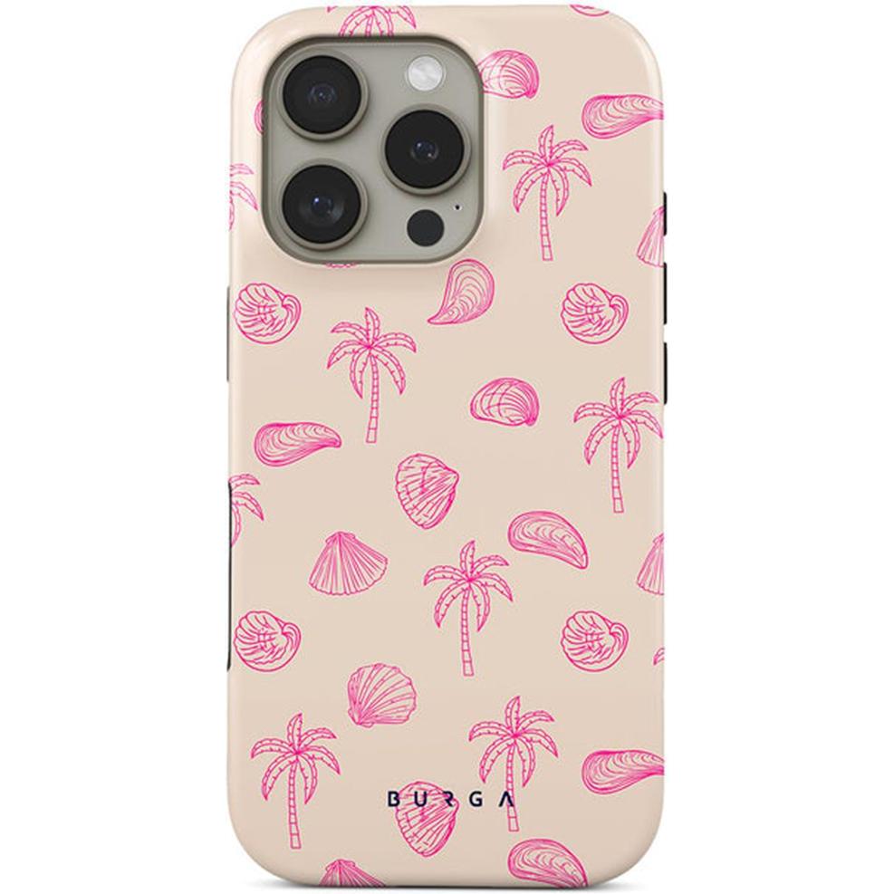 Burga Beach Please MagSafe Case (Apple iPhone 16 Pro), Smartphone Hülle, Beige