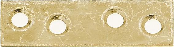 Immagine prodotto GAH Connettore piatto Lunghezza 50 mm Larghezza 14 mm Spessore 1,75 mm Acciaio zincato sendzimir Numero (Connettori piatti, 1 pz.)