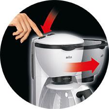 Produktbild Braun CaféHouse PurAroma KF520