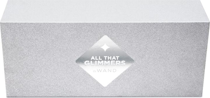 Actual product image Le Wand Petite All That Glimmers Rechargeable Vibrating Massager White