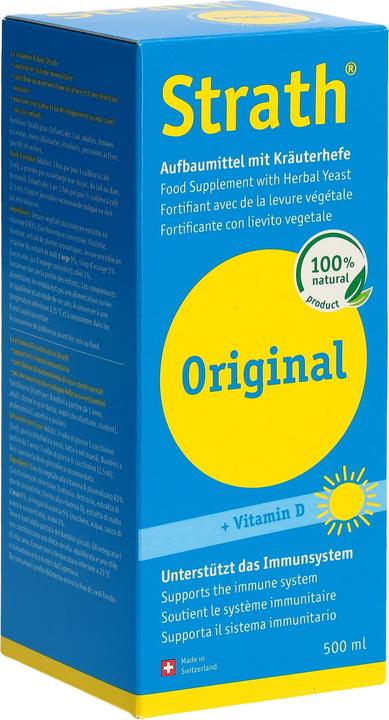 Actual product image Strath Original + Vitamin D 500 ml (1 pcs., Liquid, 500 ml)