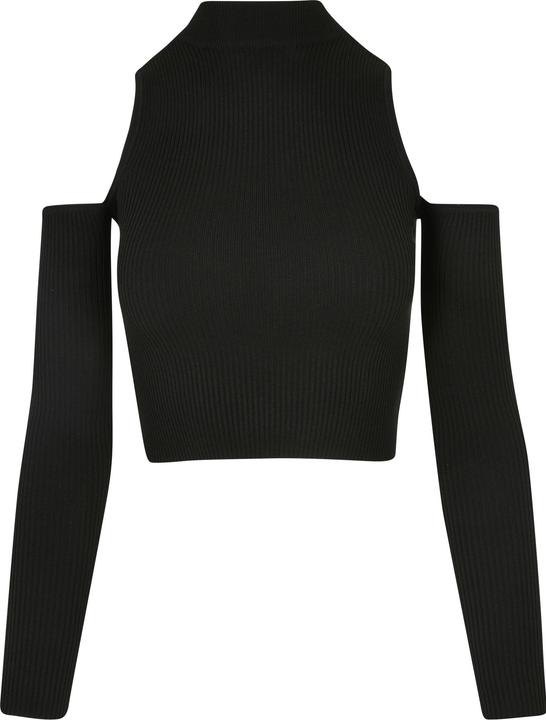 Produktbild Urban Classics Ladies Rib Knit Cut Out Sleeve Longsleeve - 17926 (3XL)