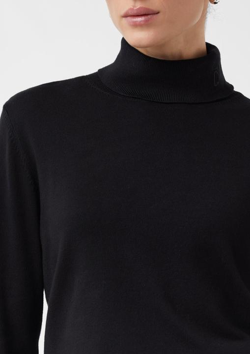 Produktbild Comma Strickpullover Feinstrick-Pullover mit Rollkragen (34)