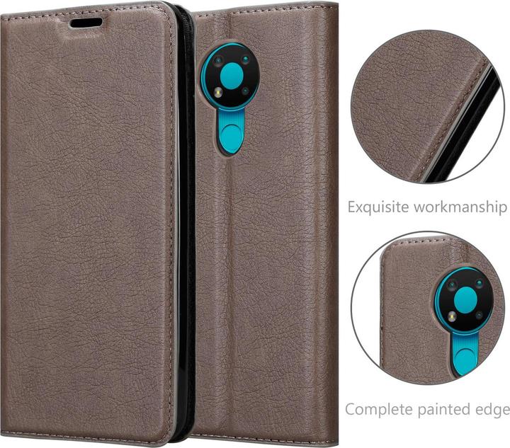 Productafbeelding Cadorabo Boek Onzichtbare Magneethoes (Nokia 3.4)