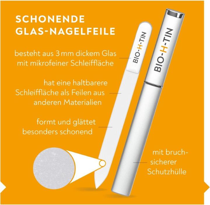 Produktbild Bio-H-Tin Glas-Nagelfeile, 1 St. Feile