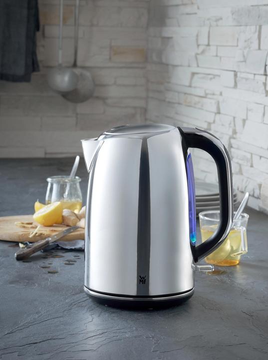 Produktbild WMF Wasserkocher Edelstahl 1,6l Kalkfilter 360° Gerätesockel Skyline 3000W poliert (1.60 l)