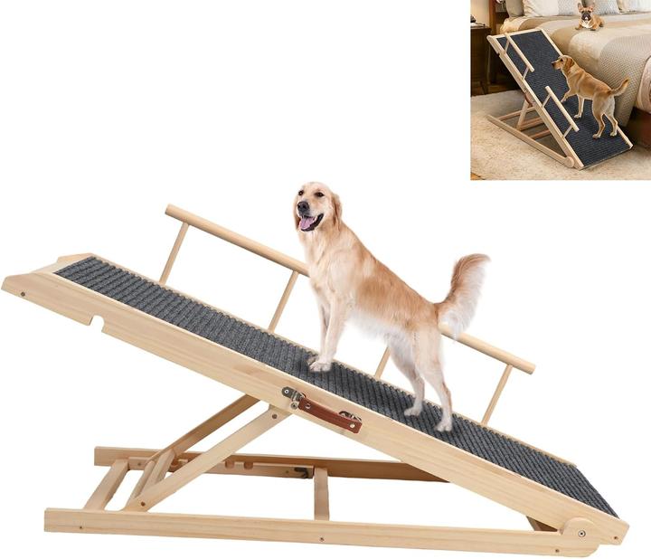 Actual product image Maloroy Hunderampe mit Sicherheitsgeländer (Dog)