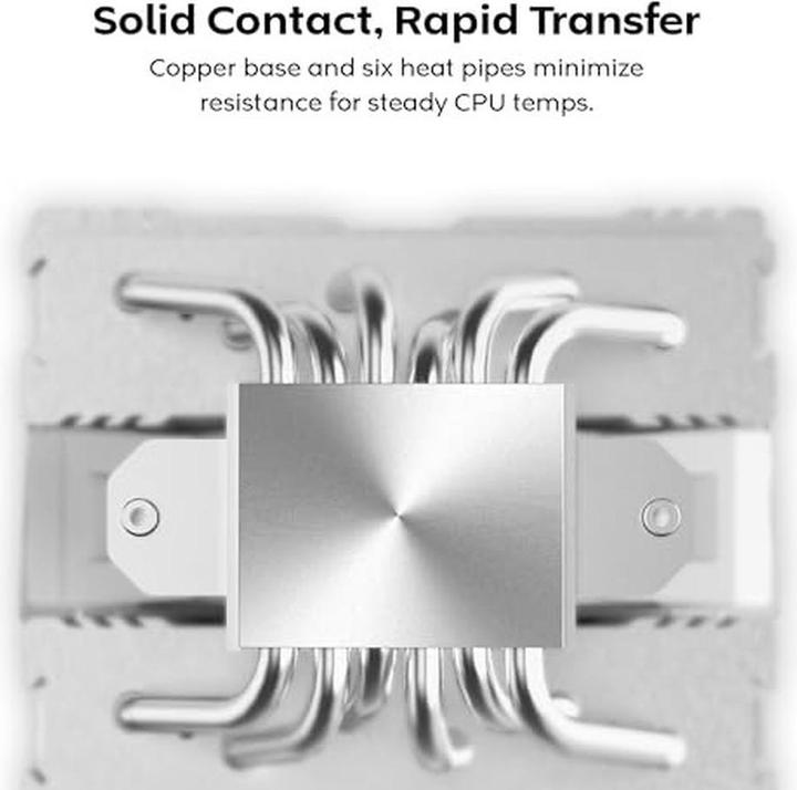 Produktbild Montech NX600 ARGB White (160 mm)