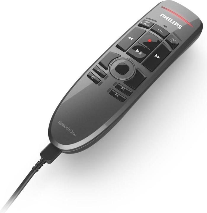 Produktbild Philips SpeechOne Diktier-Headset (drahtlos) mit Fernbedienung (PSM6500)