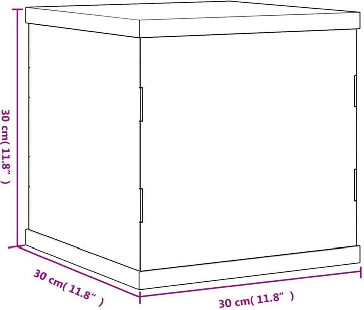Actual product image vidaXL Joses (30 x 30 x 30 cm)