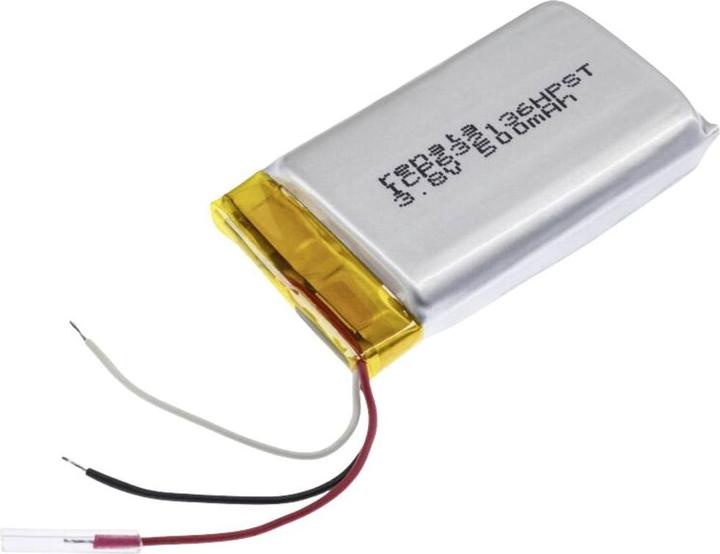 Produktbild Renata ICP632136HPST Spezial-Akku Prismatisch Kabel LiPo 3.7 V 520 mAh (3.70 V, 520 mAh)