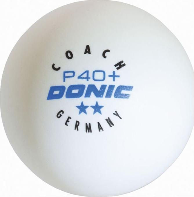 Actual product image Donic Coach P-40+ (6 pcs.)