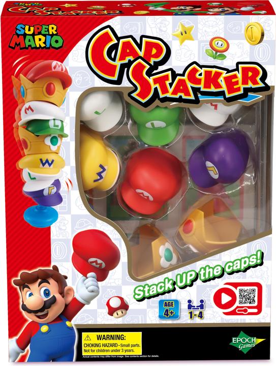 Actual product image Epoch Super Mario Cap Stacker (German)