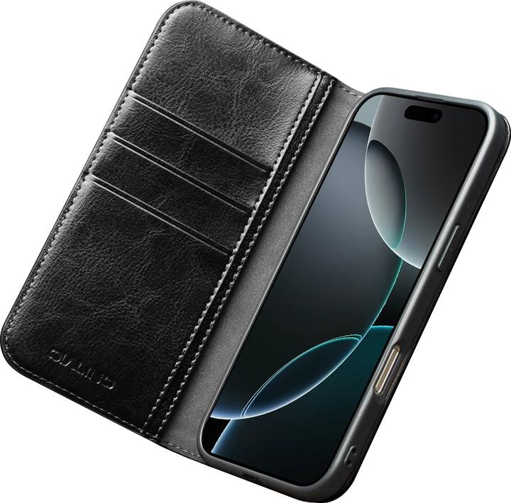 Actual product image QiAlino Hülle Flip Classic Wallet (Apple iPhone 17)