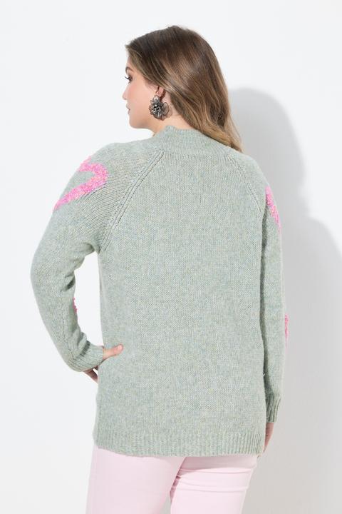 Produktbild Miamoda Pullover, Komfort Fit, Herzen aus Noppengarn (58)