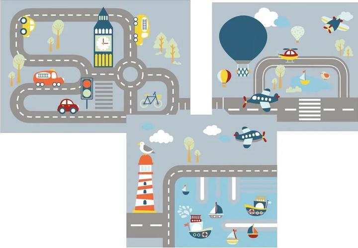 Flexa Rideau de lit d'enfant Transport