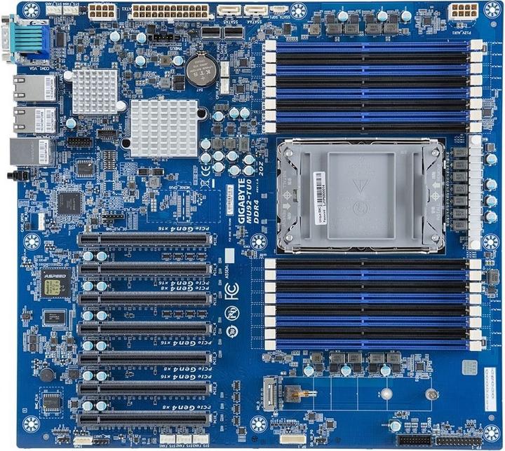 Actual product image Gigabyte Mainboard MU92-TU0 E-ATX Socket 4189 (LGA 4189, Intel C621A, E-ATX)