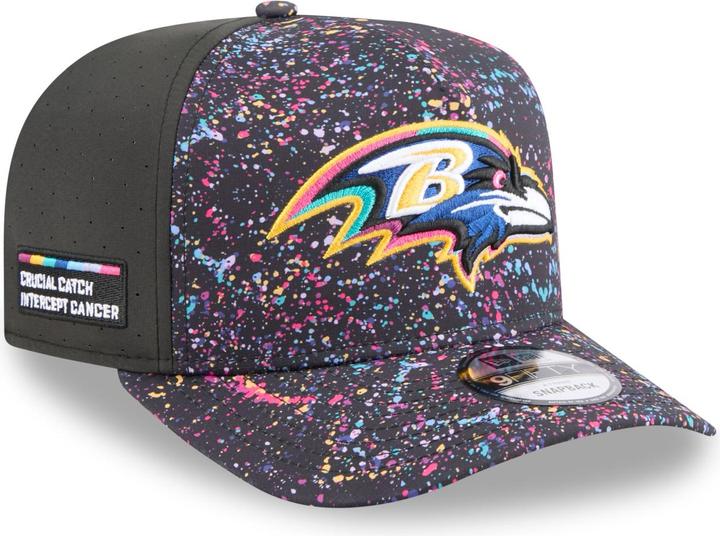 Actual product image New Era 9Fifty A-Frame Snap Cap Crucial Baltimore Ravens