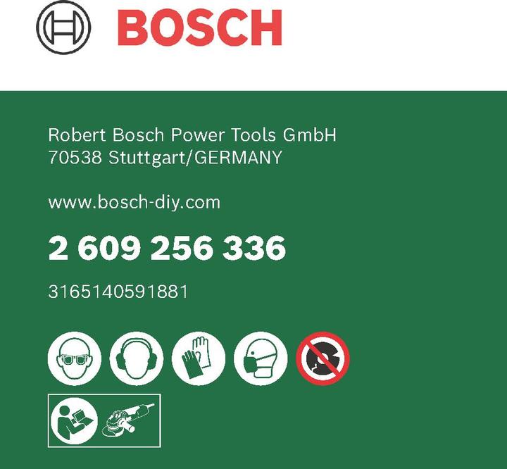 Produktbild Bosch Zubehör Schruppscheibe gekröpft, Metall D= 115 mm
