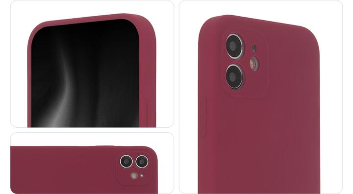Image du produit Tecto Shield Soft Touch Mag Case for iPhone 14 Pro 6,1" burgundy (Apple iPhone 14 Pro)