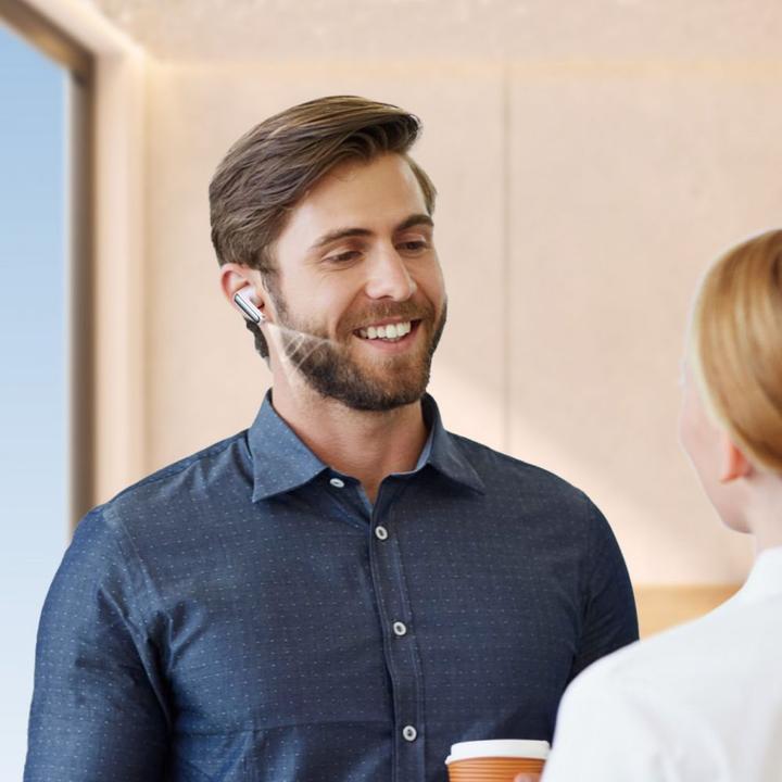 Actual product image Joyroom Funpods Series True Wireless earphones - White (ANC, 7 h, Wireless)