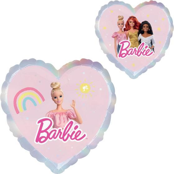 Anagram Palloncino in foil con cuore di Barbie (1 x)