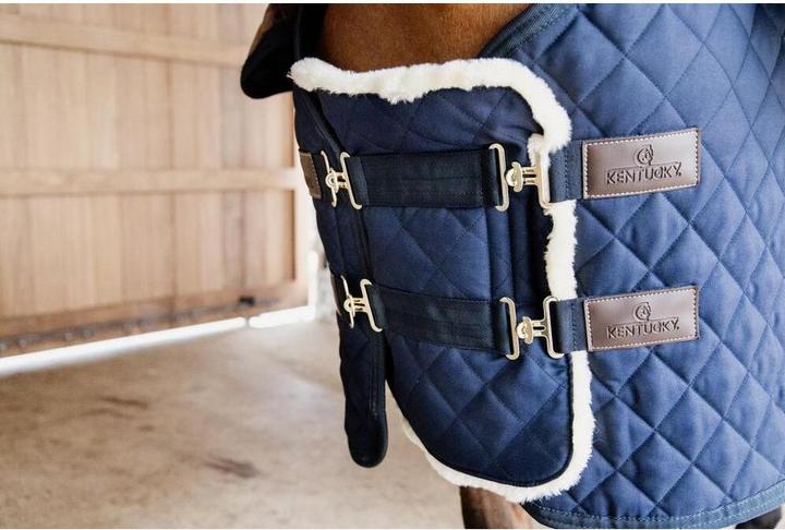 Produktbild Kentucky Horsewear Brust Verlängerer quilted Sheepskin 2 Verschlüsse