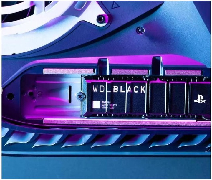 Produktbild WD Black SN850P mit Heatsink für PS5 (1000 GB, M.2 2280)