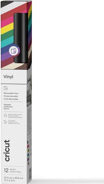 Image du produit Cricut Vinylfolie wiederablösbar Musterpack Variety 30.5 x 30.5 (12 x)