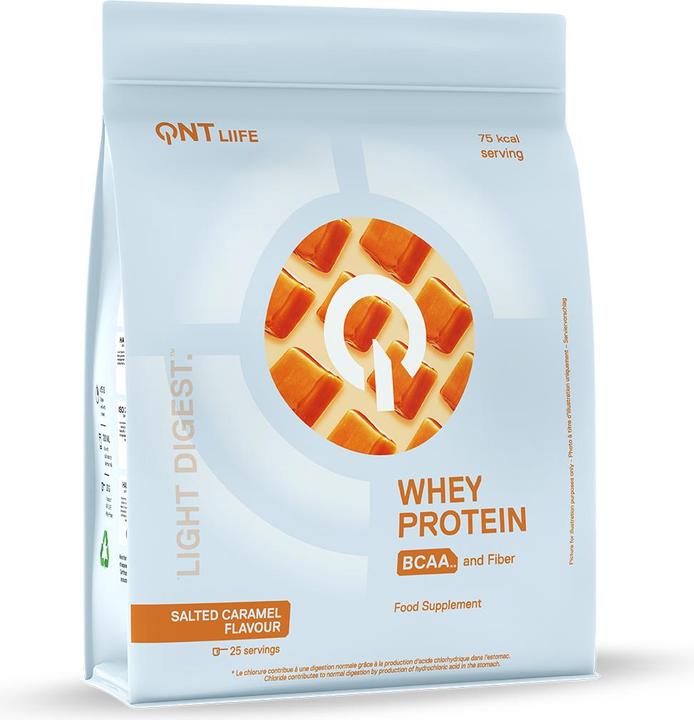 Actual product image QNT Light Digest Whey Protein (Salted Caramel, 1 pcs., 500 g)