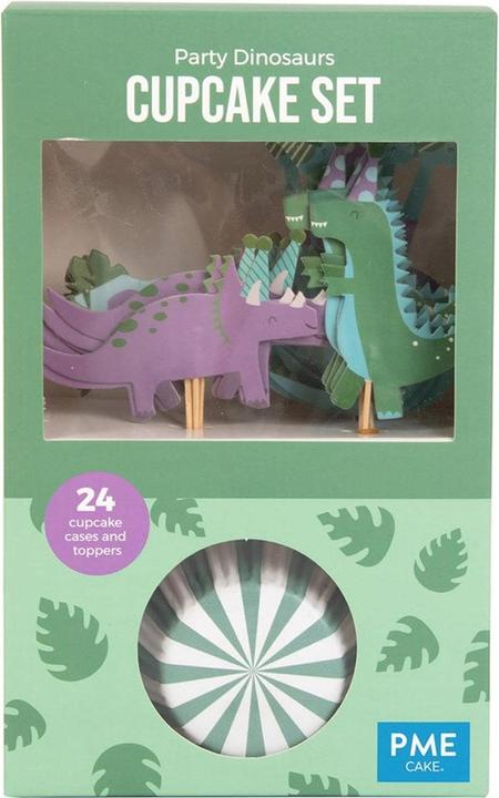 PME Cupcake-Set Party Dinosaurier 24 Stück (5 cm)