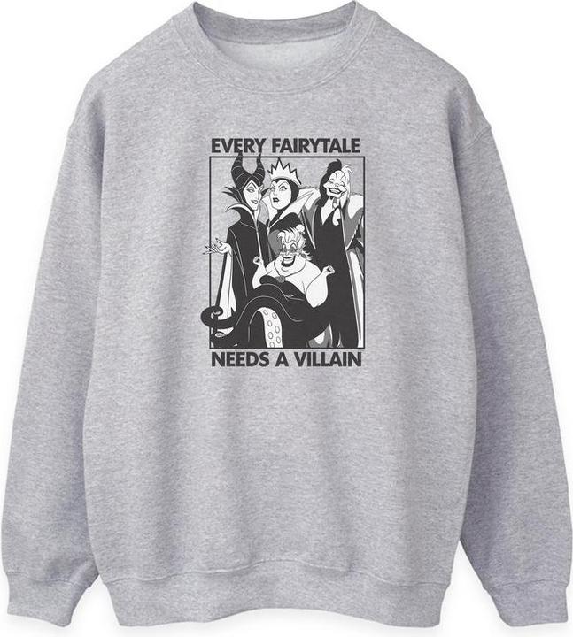 Produktbild Disney Jedes Märchen braucht einen Bösewicht Sweatshirt (S)